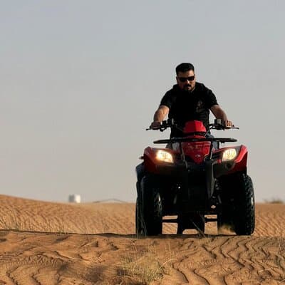 Desert Safari Tour with BBQ Dinner & ATV in Dubai 3