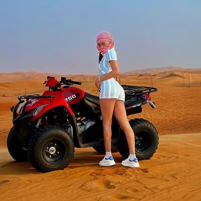 Quad Bike Self-drive & Camel Trekking Experience In Red Dunes Desert 3