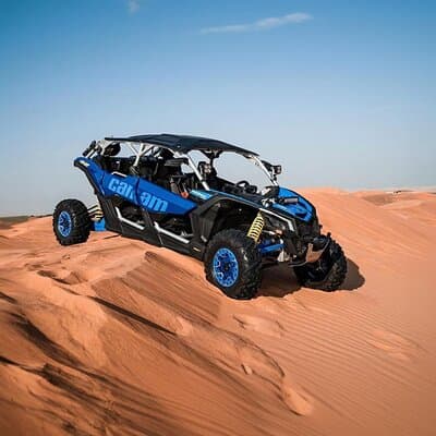 Can-Am Buggy Lahbab: 30/60 Min Camel Ride Sandboard Falcon Photo 3