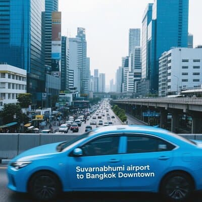 Bangkok: Private Transfer from/to Suvarnabhumi Airport(BKK) 3
