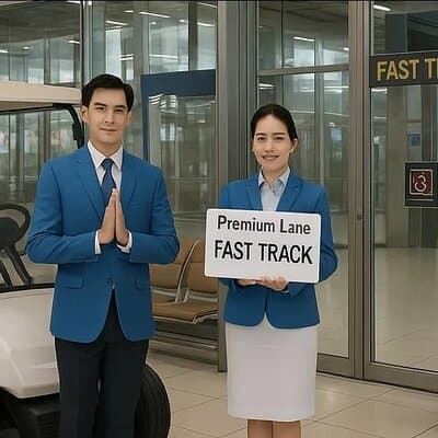 Bangkok Suvarnabhumi Airport VIP Fast-Track Lane Service