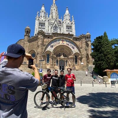 Barcelona to Tibidabo: Hidden Gems and Scenic views E-Bike Tour 2