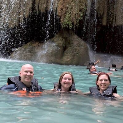 Floating & Railway Markets and Erawan Waterfall [Optional Luxury]