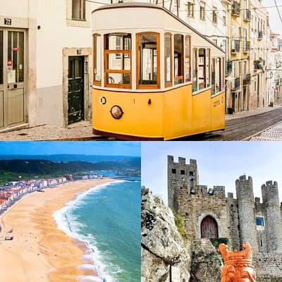Nazaré, Óbidos and Lisbon Full-day Private Tour from Lisbon