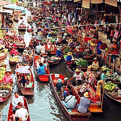 Hua Hin Private Tour Experience with Floating & Railway Markets 2