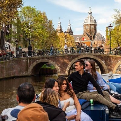 Amsterdam Canal Cruise with Live Guide - Red Light District 2