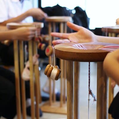 Kumihimo Workshop at a 370 Year Old Braiding Shop in Tokyo 2
