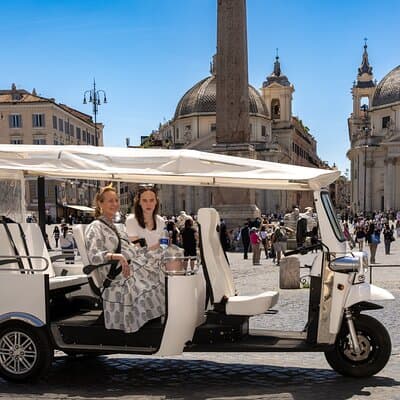 Rome:Tuk-Tuk Private Tour of the City Center