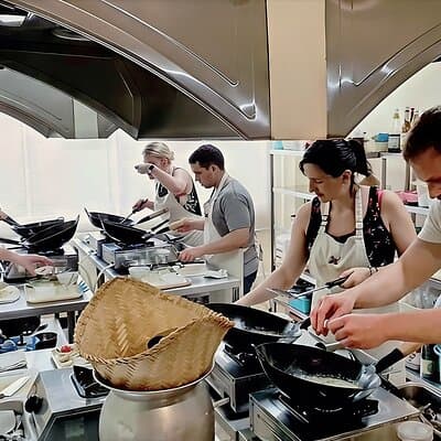 Thai Cooking Class with Market Visit by Maliwan