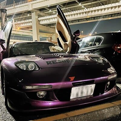 Daikoku PA and Tokyo Private JDM Tour by RX7 FD3S 4