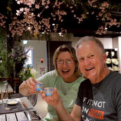 Cherry blossom & Japanese Sake Tasting in Shinjuku