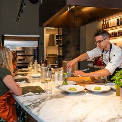 Exclusive Pasta & Tiramisu Class with Wine near by Colosseum