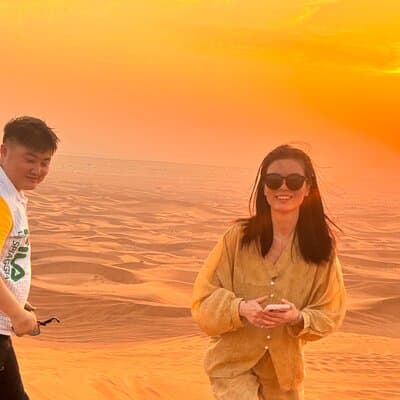 Premium Desert Safari Dubai , Camel Ride Sand board , BBQ & Shows 2