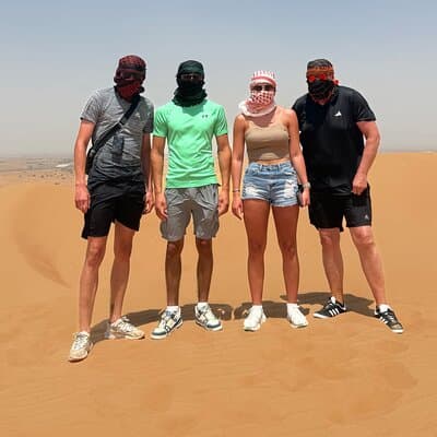 Dubai Morning 2 Seater Buggy Private Tour 4