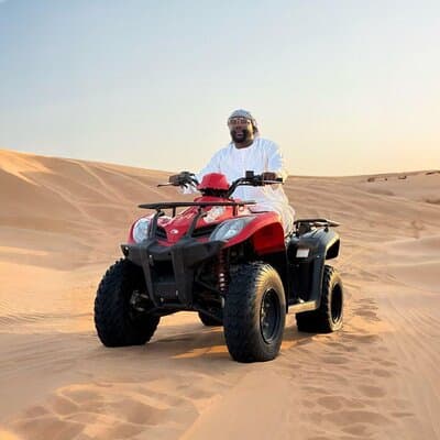 Desert Safari Tour with BBQ Dinner & ATV in Dubai 5
