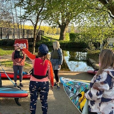Paddleboarding Adventures in Tonbridge 4