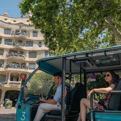 Barcelona City Highlights Private Tuk Tuk Tour 5