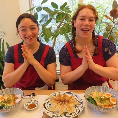 Ramen Making from Scratch with Tokyo Mom(Vegan Option Available)