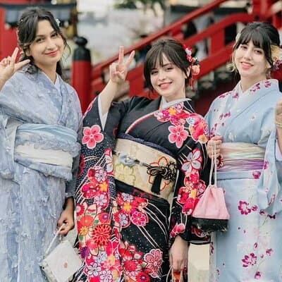 Kimono Dress experience in Asakusa 5