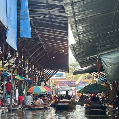Damnoen Saduak and Maeklong Railway Market Tour with Private Car 2