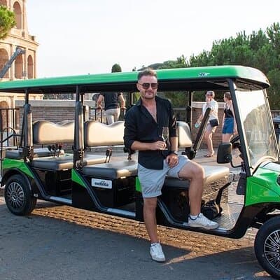 Rome Golf Cart Tour at Sunset - with Spritz! 2