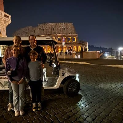 Rome by Night Private Golf Cart Tour-3 Hours 5