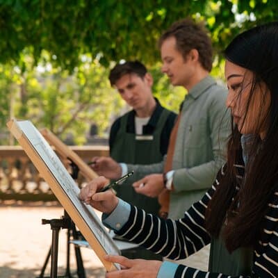 Paris Watercolor Workshop – Create Your Own Framed Paris Souvenir