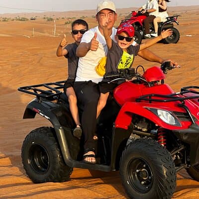 Morning Quad Bike Safari in Dubai's Red Dunes 2