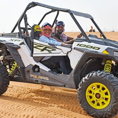 Dubai Evening Buggy Dunes Safari with Sandboarding and Camel Ride 4