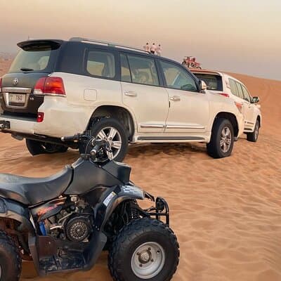 Premium Dune Bashing Safari Red Sand Sunset Photography 2