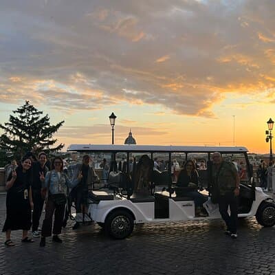 Rome by Night Private Golf Cart Tour-3 Hours 4