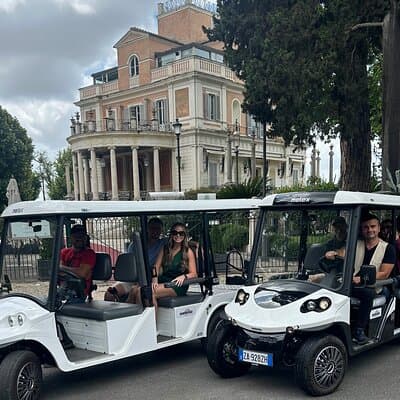 Rome : Golf Car City Tour with Local Guide