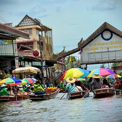 Bangkok: Private Floating Market and Train Market 3