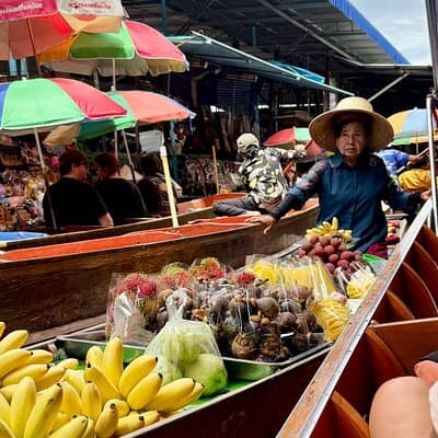 Bangkok: Private Floating Market and Train Market 5