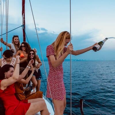 Celebration on board in Barcelona - 3 Hours