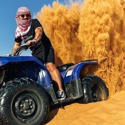 Quad Bike Tour with Private Pick up & Drop Off - Dubai 4