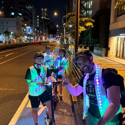 Tokyo: E-scooter Experience & Tokyo Tower Tour -Ticket included- 4