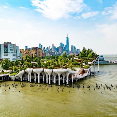 Guided tour DE Little Island DE the High Line and Hudson Yards