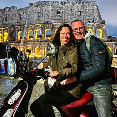 Rome by Night Vespa Ride: Icons of Rome