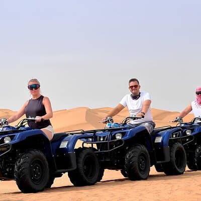 Dubai Sunrise Quad Bike Red Dunes Safari in Lahbab Desert 3