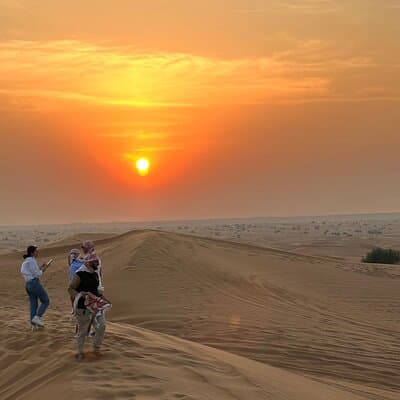 Dubai Sunrise Quad Bike Red Dunes Safari in Lahbab Desert