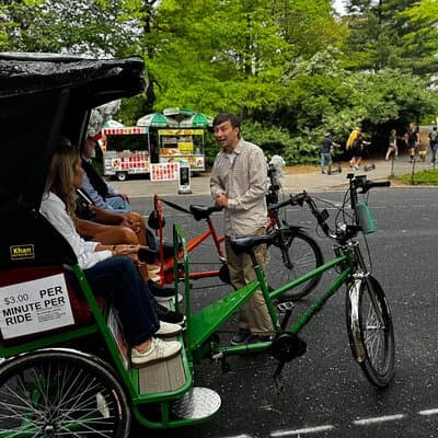 Central Park Pedicab Guided Tours with Theater 5