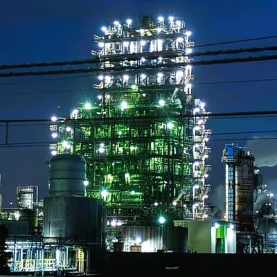 Kawasaki Night Factory Lights: Private Car Tour with Expert Guide 3