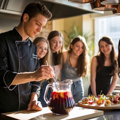 Tapas & Sangria Workshop with Craft Beer Pairing in Barcelona