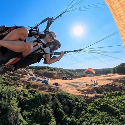 Paragliding At Istanbul Ormanlı