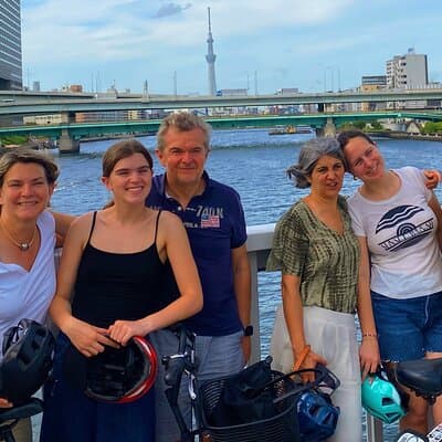 Tokyo 3 Hour E Bike Tour of the City Bayside Areas