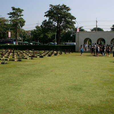 Damnoen Floating Market Maeklong Rail and River Kwai Bridge 5