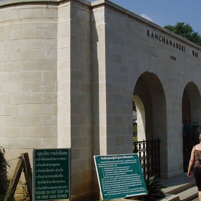 Damnoen Floating Market Maeklong Rail and River Kwai Bridge 2