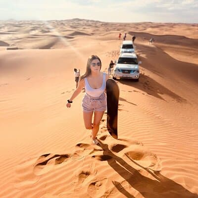 Red Dune Desert Safari with BBQ Dinner, Camel Ride & Live Shows