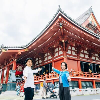 Tokyo : Hand-Roll Sushi Class, Skytree view & Asakusa Tour